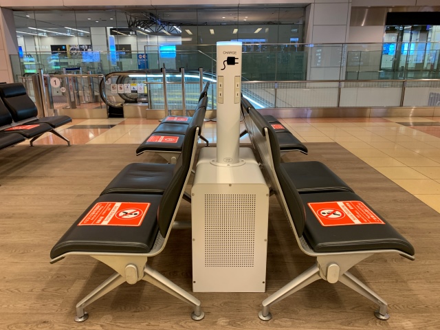 非常電源充電ポール