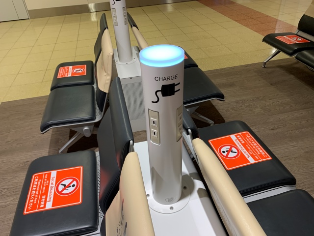 非常電源充電ポール